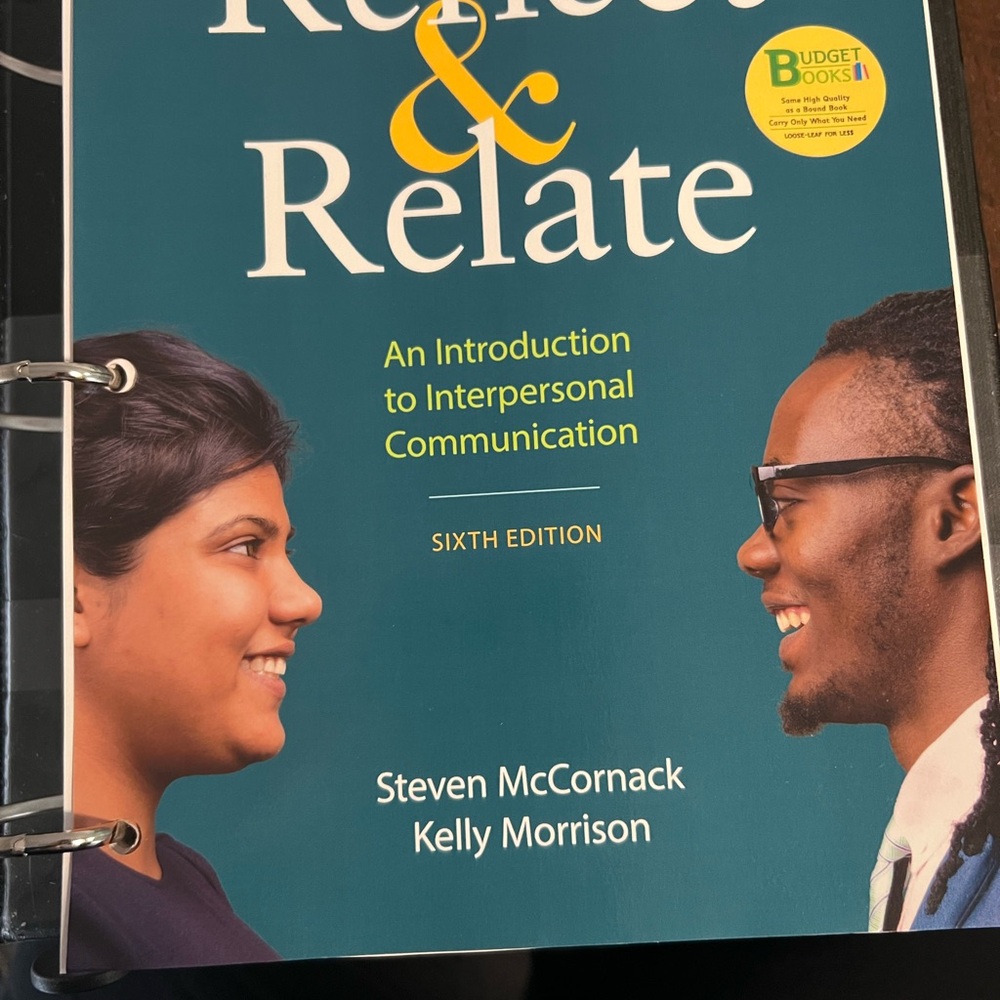 Interpersonal Communication Textbook